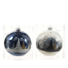 КОЛЕДНА ТОПКА 10 CM АСОРТИ