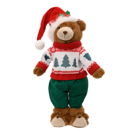 BEAR КОЛЕДНА ФИГУРА МЕЧЕ 90 СМ