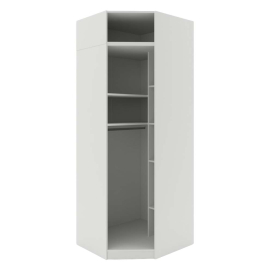 КОРПУС ЗА ЪГЛОВ ГАРДЕРОБ ЗА 1 ВРАТА ЮНИТ 91,1/91,1/242,2 СМ