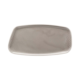 RT JUNTO PEARL GREY ПЛАТО ЗА СЕРВИРАНЕ 30х15СМ