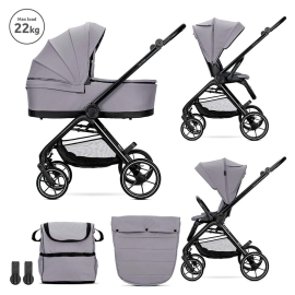 VENICE GREY БЕБЕШКА КОЛИЧКА 2 В 1