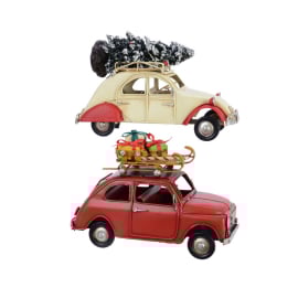 КОЛЕДНА СТАТУЕТКА КОЛА АСОРТИ 10/7.5/15.5 СМ