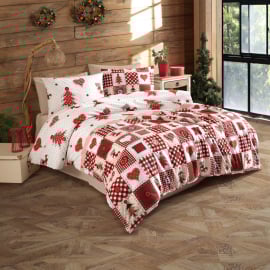 XMAS HEART СПАЛЕН КОМПЛЕКТ 5 ЧАСТИ С ДВА ПЛИКА