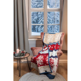 XMAS DEER КОЛЕДНО ОДЕЯЛО 150/200СМ