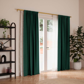 BLACKOUT ПЕРДЕ ПЛЪТНО С ПЕРДЕЛИК СЕТ 2 БР.150/250СМ