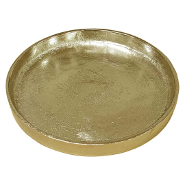 GOLD ДЕКОРАТИВЕН ПОДНОС 20 СМ
