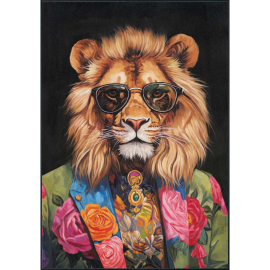 LION КАРТИНА 70/100 СМ