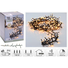700 LED КОЛЕДНИ ЛАМПИЧКИ 1400 СМ