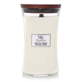 WHITE TEA AND JASMINE АРОМАТНА СВЕЩ ГОЛЯМ БУРКАН