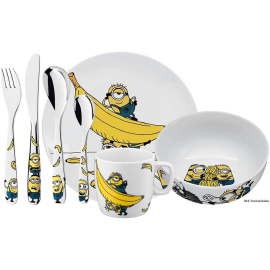 MINIONS ДЕТСКИ СЕТ ЗА ХРАНЕНЕ 7 ЧАСТИ