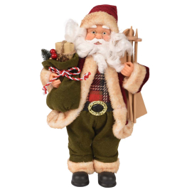 КОЛЕДНА ФИГУРА ДЯДО КОЛЕДА 15/25/30 СМ