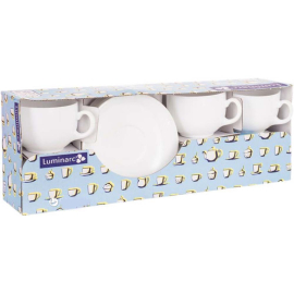DIWALI WHITE СЕРВИЗ ЗА КАФЕ 12 ЧАСТИ 220МЛ
