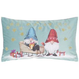 XMAS FAIRYTALE КОЛЕДНА ДЕКО ВЪЗГЛАВНИЦА С ЦИП 30/50СМ