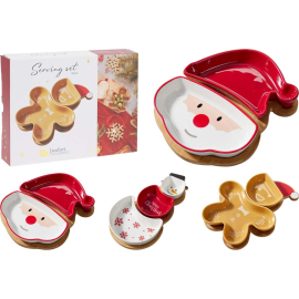 XMAS КОЛЕДЕН СЕТ ЗА СЕРВИРАНЕ АСОРТИ