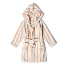 VIVIA STRIPE ДЕТСКИ ХАЛАТ С КАЧУЛКА ЖАКАРД 4/6 ГОДИНИ