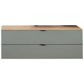 ЗЕЛЕН ТВ ШКАФ С 2 ЧЕКМЕДЖЕТА ИНА 140/44/51 СМ