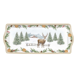 WHITE FOREST ПЛАТО 35х15СМ