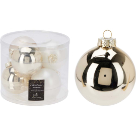 СЕТ 6 БР. КОЛЕДНИ ТОПКИ ЗА ЕЛХА 8 СМ