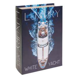 YACHT ДЕКОРАТИВНА КНИГА С МЯСТО ЗА СЪХРАНЕНИЕ 27/18 СМ