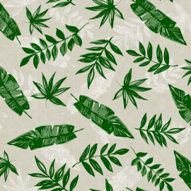 MANHATTAN TROPICAL FOREST МУШАМА ЗА МАСА PVC С ШИРИНА 140СМ