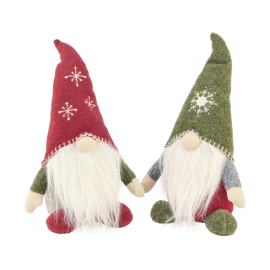 GNOME КОЛЕДНА ФИГУРА ГНОМ 39 СМ АСОРТИ