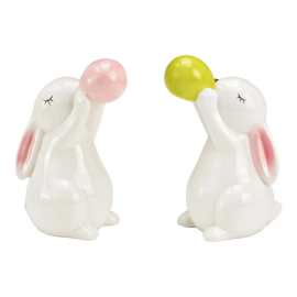 BUNNY СТАТУЕТКА ЗАЙЧЕ С БАЛОН 12 СМ АСОРТИ