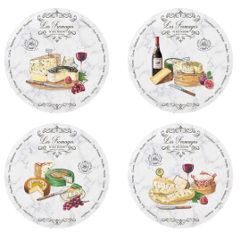 LES FROMAGES СЕТ ЧИНИЯ ЗА ХРАНЕНЕ 4 БР 19СМ