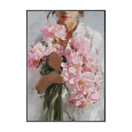 FLORAL EMBRACE КАРТИНА С РАМКА 70/100 СМ