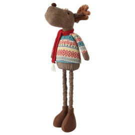 КОЛЕДНА ФИГУРА ЕЛЕН С РАЗТЕГАТЕЛНИ КРАКА 20/16/77 СМ