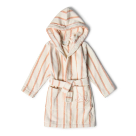 VIVIA STRIPE ДЕТСКИ ХАЛАТ С КАЧУЛКА ЖАКАРД 8/10 ГОДИНИ