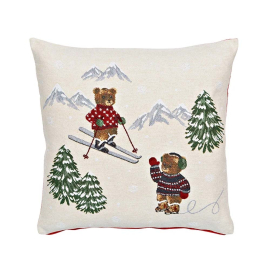 XMAS CHRISTMAS BEAR КАЛЪФКА ЗА ДЕКО ВЪЗГЛАВНИЦА 45Х45СМ