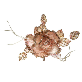 РОЗА НА КЛИПС 20/32 СМ