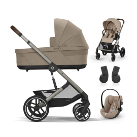 BALIOS S LUX ДЕТСКА КОЛИЧКА 3 В 1 ALMOND BEIGE