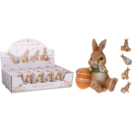 ВЕЛИКДЕНСКИ ЗАЕК С ЯЙЦЕ АСОРТИ 10 CM