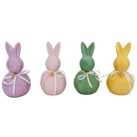 LUCKY RABBIT ДЕКО ЗАЙЧЕ 7.5/7.5/15 СМ АСОРТИ