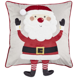 XMAS CLAUSE КОЛЕДНА КАЛЪФКА ЗА ВЪЗГЛАВНИЦА 45/45СМ
