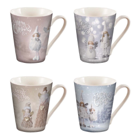 КОЛЕДНА ЧАША 8/10.5 СМ АСОРТИ