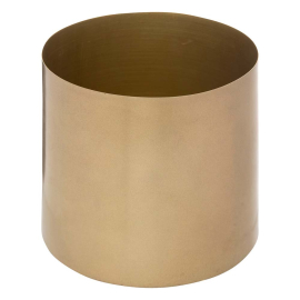 S GOLD METAL КАШПА ГОЛЯМА D:14 СМ