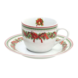 CHRISTMAS EVE СЕРВИЗ ЗА ЧАЙ 12 ЧАСТИ