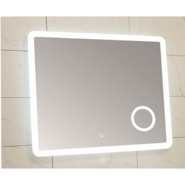 ОГЛЕДАЛО ЗА БАНЯ СТОУН С LED ОСВЕТЛЕНИЕ 100/80 СМ ICL1806