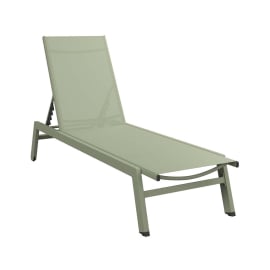 ЗЕЛЕН ГРАДИНСКИ ШЕЗЛОНГ ANDREAS