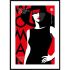 BLACK AND RED КАРТИНА 50/70 СМ - 
