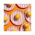 PINK STRIPES СТЪКЛЕНА КАРТИНА 30/30 СМ - 