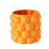 TUTTI FRUTTI ORANGE КАШПА/ВАЗА ЗА ЦВЕТЯ H:15 СМ
