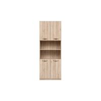 ЕТАЖЕРКА С 4 ВРАТИ И 2 РЕДА ЕКЗЕКЮТИВ 80/37,5/218,5 СМ - ЕКЗЕКЮТИВ