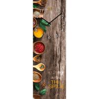 SPICE СТЪКЛЕН СТЕНЕН ЧАСОВНИК 20/60 СМ - Часовници