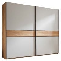 ГАРДЕРОБ С 2 ПЛЪЗГАЩИ ВРАТИ ПЕСИНА 270/61,2/225,5 СМ - 