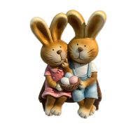 LUCKY RABBIT ВЕЛИКДЕНСКИ ЗАЕК СТАТУЕТКА 23.5/35/17.5 CM - 
