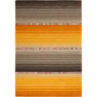 TWILIGHT IN ORANGE РЪЧНО ТЪКАН ВЪЛНЕН КИЛИМ 120/180 СМ - 