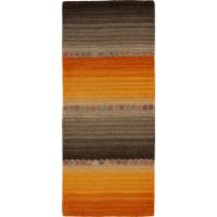 TWILIGHT IN ORANGE РЪЧНО ТЪКАНА ВЪЛНЕНА ПЪТЕКА 80/200 СМ - 